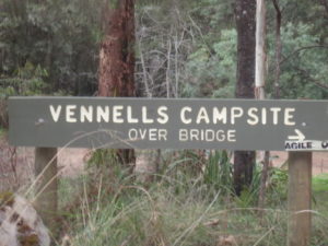 vennells campsite big river state forest